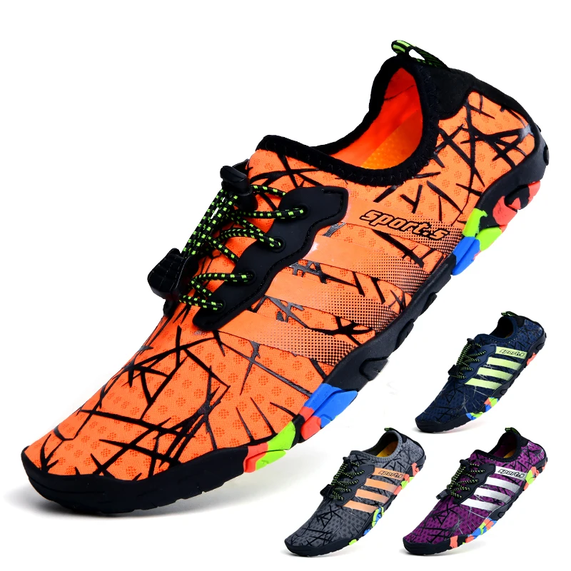 

Fashion Breathable Gym Footwear Unisex Outdoors Beach Vacation Wading Shoes Men Squat Fitness Shoes Women Yoga Shoes