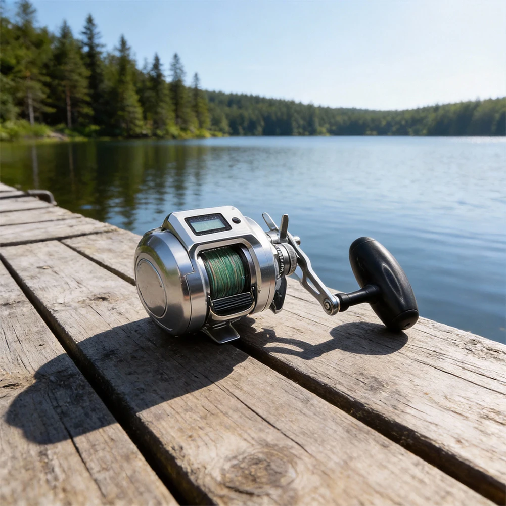 Фото Ручка-кноб из алюминия с ЧПУ для рыболовной катушки Daiwa Saltiga CT300MG 25CT200MG CT200HG с цифровым дисплеем, модифицированная рукоятка, аксессуар №4