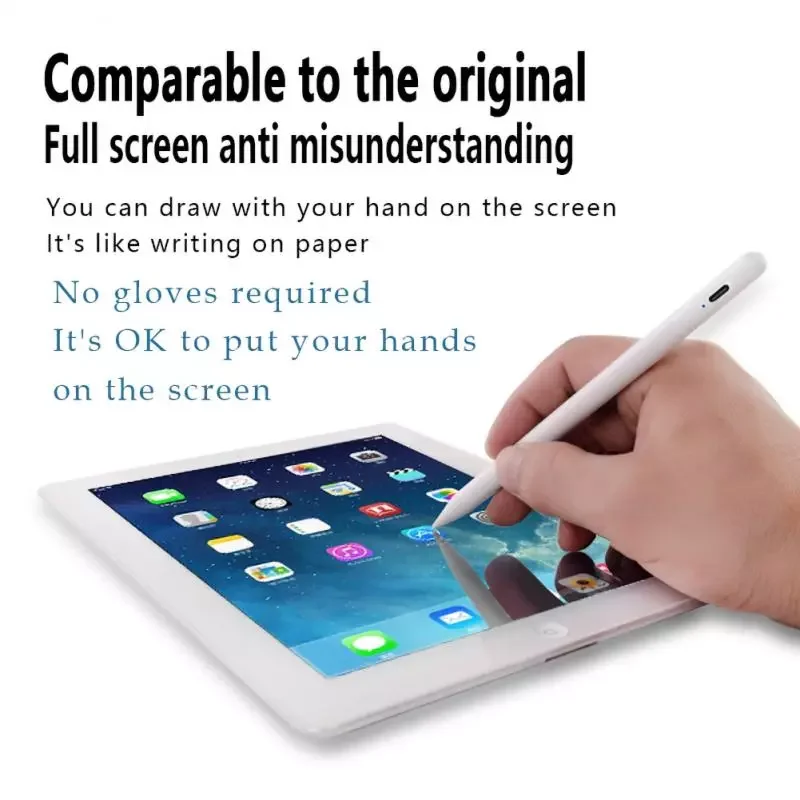 

Universal Smartphone Pen For IPad 2018-2020 IPad 6/7/8 For IPad Pro 11/12.9 Tablet Pen Touch Screen Drawing Pen For Stylus IPad