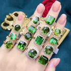 Изысканные роскошные рандомные кольца RAMI 2022 для женщин, модные креативные свадебные украшения из белого золота для невесты