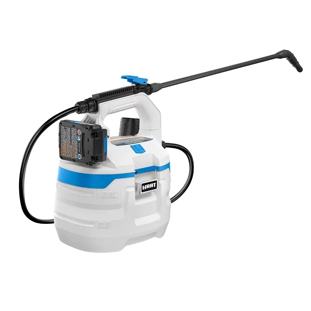 

HART 20-Volt 1 Gallon Chemical Sprayer (1)2.0Ah Lithium-Ion Battery