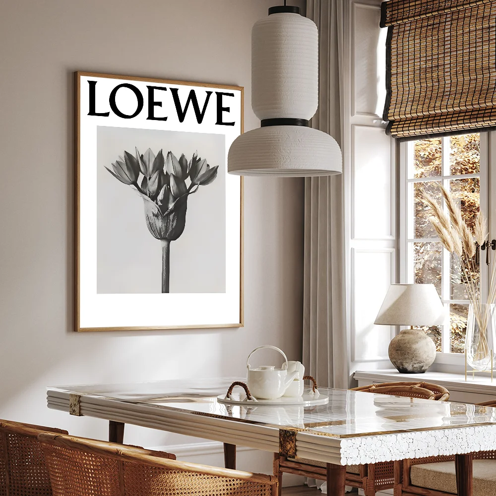 LOEWE Campaigns Vintage Posters Sticky Room Home Bar Cafe Decor Kawaii