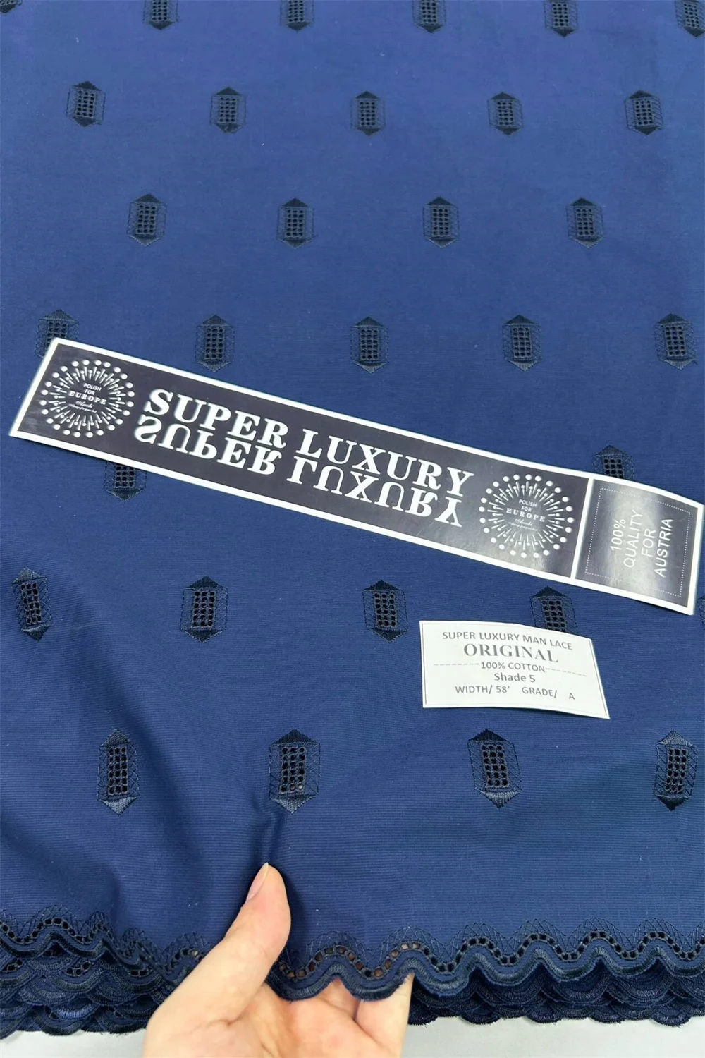 2024 Super Atiku Африканский мужской костюм Ткань Мягкое качество Мужская рубашка