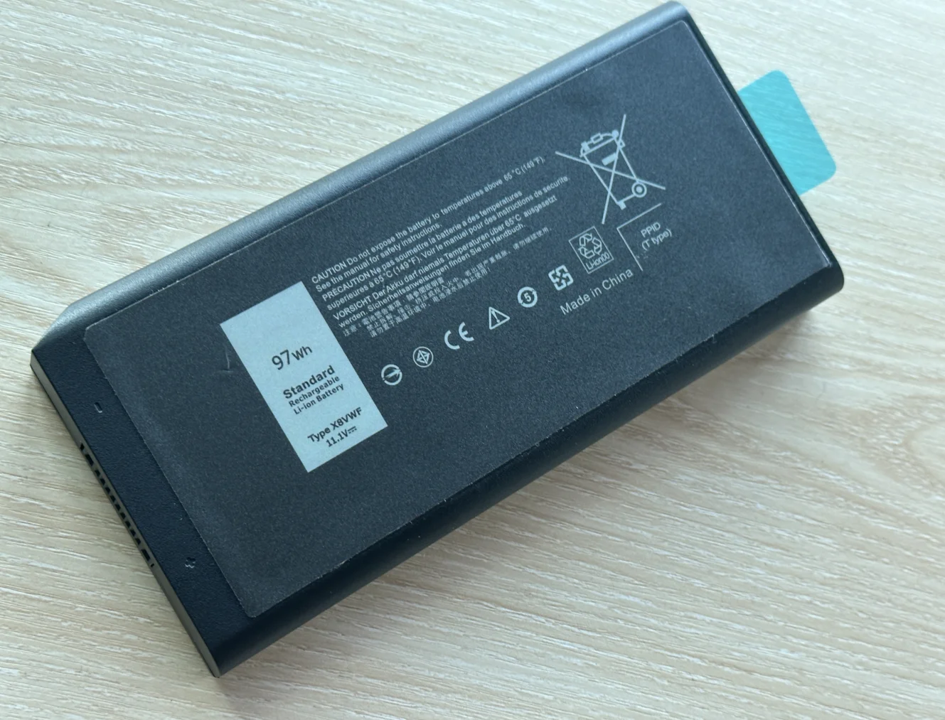 X8VWF Аккумулятор для ноутбука Dell Latitude 14 прочный 5404 5414 E5404 Extreme 7404 7414 E7404 серии 4XKN5 DKNKD