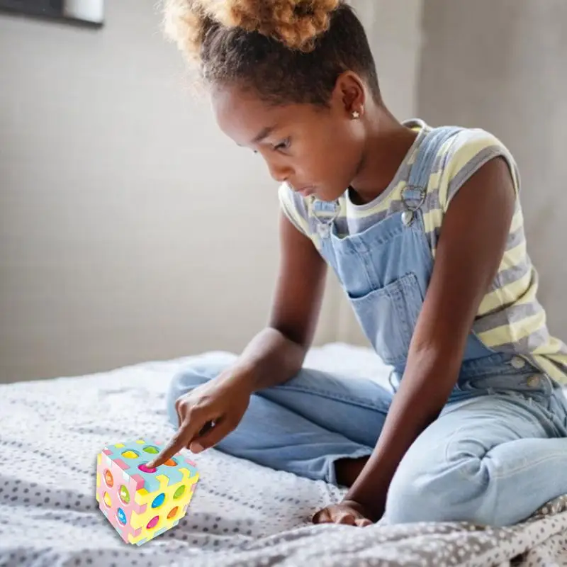 

Child Adult Attempt Antistress Toy Children's Puzzle Reliever Bubble Sensory Toys Innovative Splicable Relaxing Toys