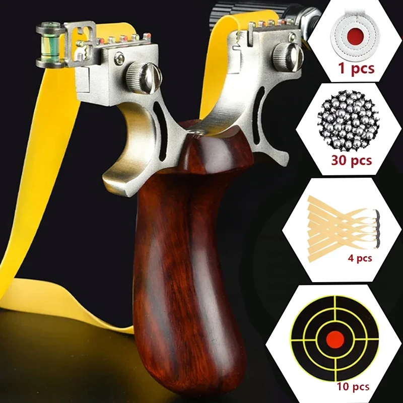 Лазерная Рогатка из нержавеющей стали 304 CNC 8020 для охоты на открытом воздухе Tirachinas
