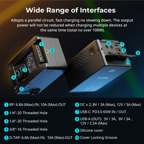 EACHSHOT Аккумулятор VB99 SE мини 99 Втч