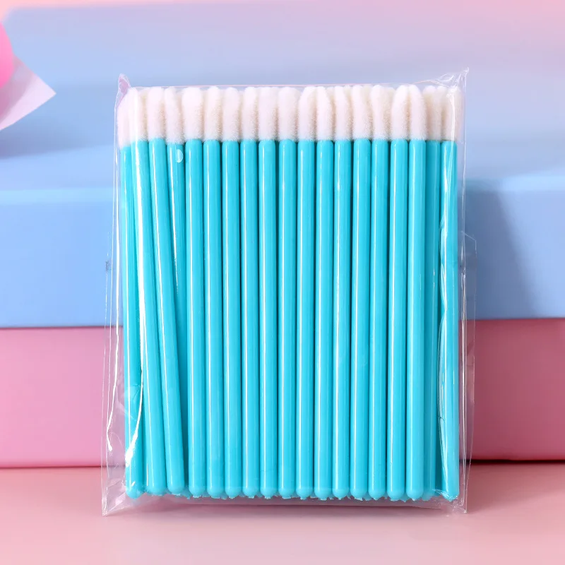 

Flocking one-time lip brush bar high level dropping appearance no smell novice small and light use beauty makeup tools