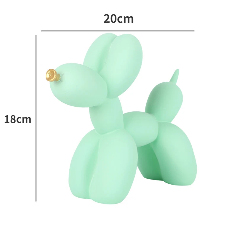 home living room decoration balloon dog statue indoor home decoration nordic modern resin animal ornament sculpture decoration free global shipping