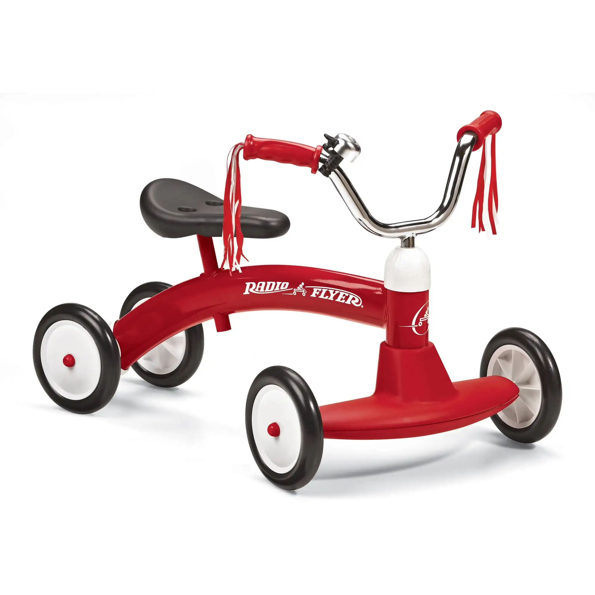

RD Flyer Scoot About - Ride-on for Kids, Steel, Red
