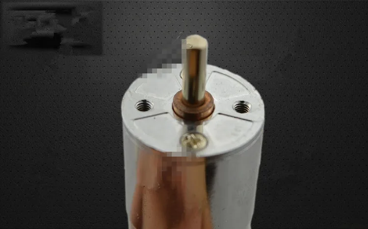 ZGA25RP DC 12 В 24 4 мм Диаметр вала Форма цилиндра Электрический мотор-редуктор