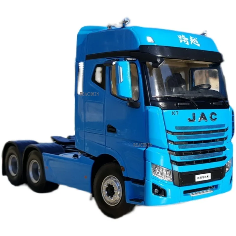 

Литая в масштабе 1:24 модель грузовика из сплава JAC K7, коллекционная металлическая Игрушечная машина для взрослых, подарки, сувенирные украше...