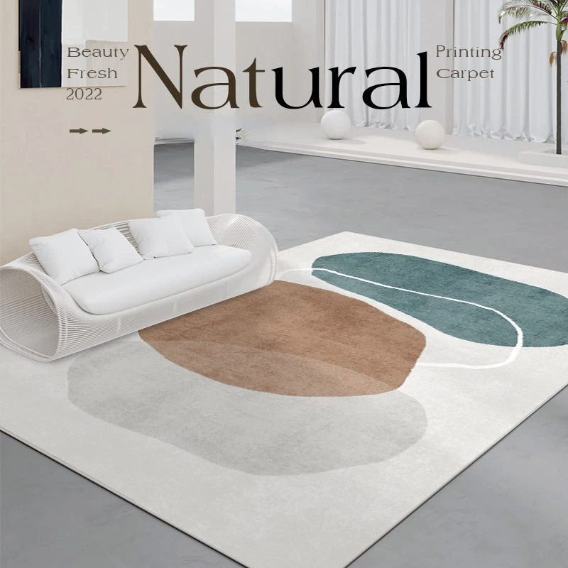 

Comfortable Carpets for Livingroom Washroom Floor Mat Home Rugs Modern Nordic Style Large Area Rug Non-Slip Bedroom Decor Carpet