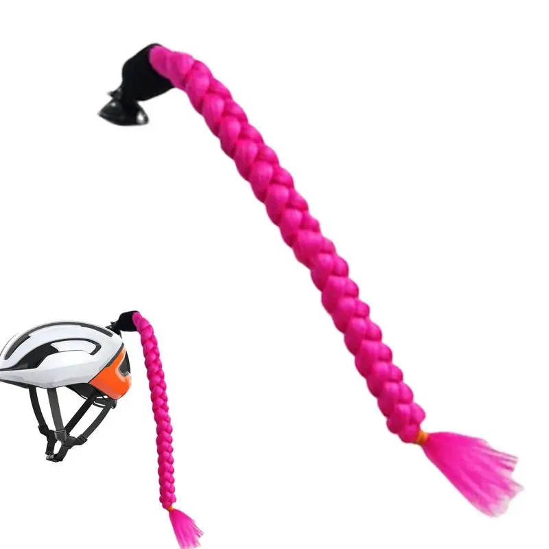 Косички для шлемов хвост волос мотоциклетные шлемы хвостики со съемной