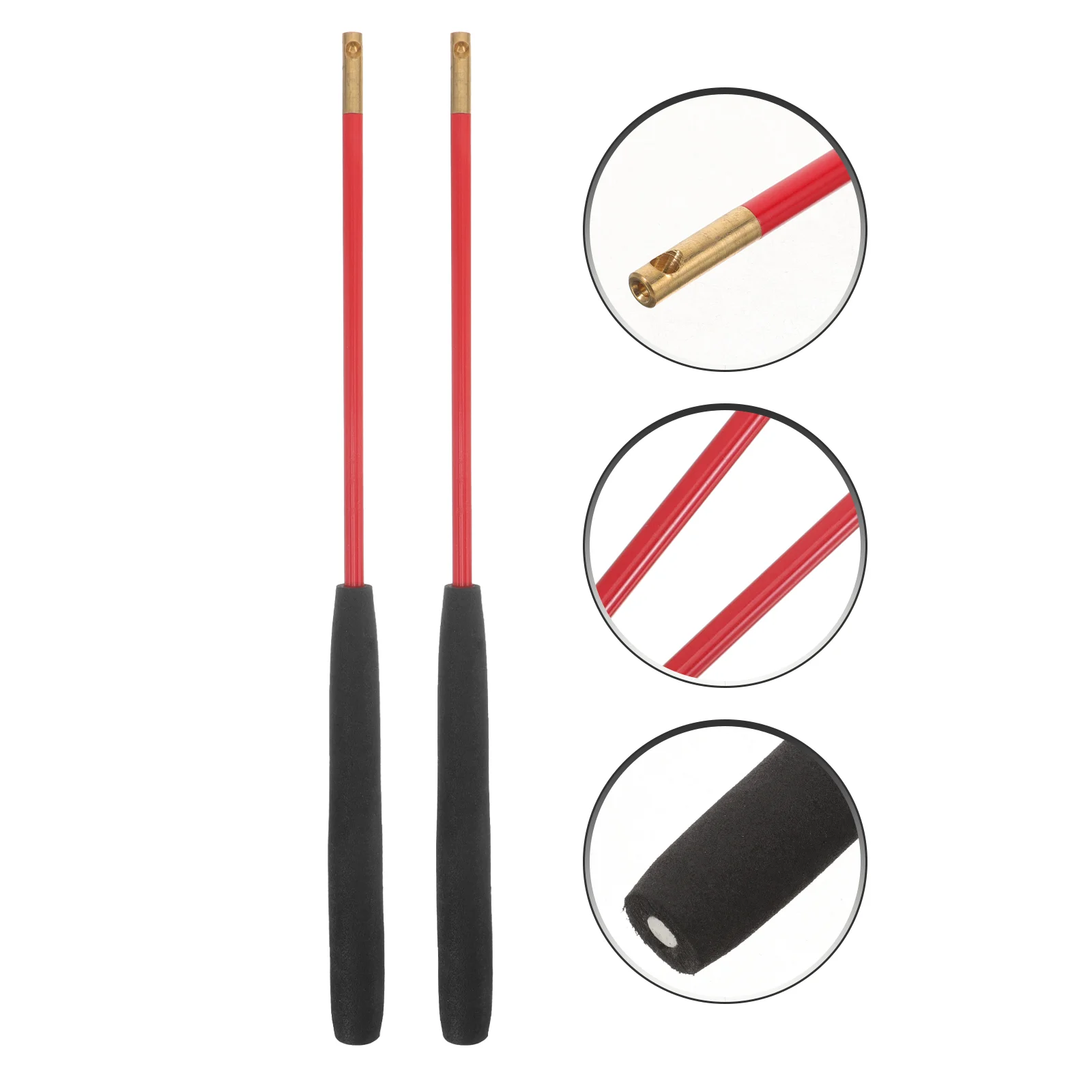

1 Pair Professional Diabolo Stick Replacement Juggling Diabolo Stick for Playing
