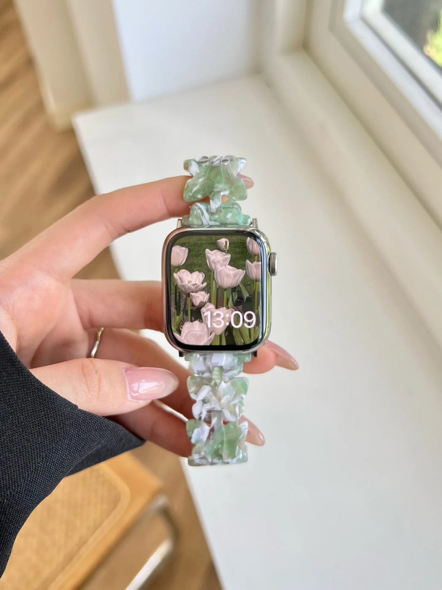 

Ремешок резиновый для Apple Watch Band 7 42 мм 38 мм 41 45 мм, прозрачный браслет для iwatch 7 6 5 4 3 seseri es 44 мм 40 мм
