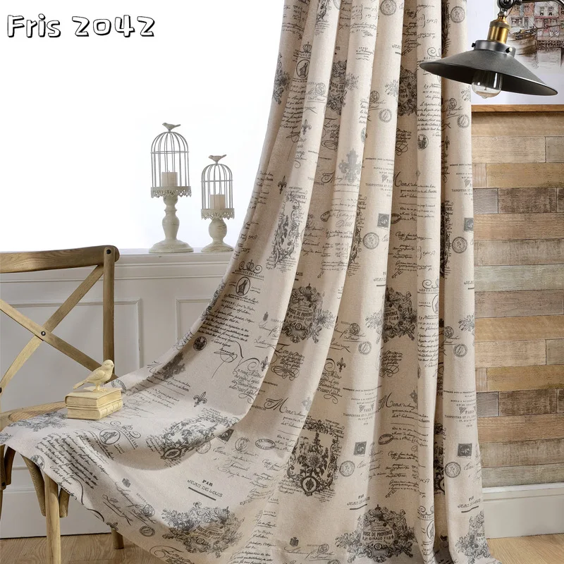 

Modern Simple Curtains for Living Dining Room Bedroom European Style Curtain Roman Printing Custom Shading