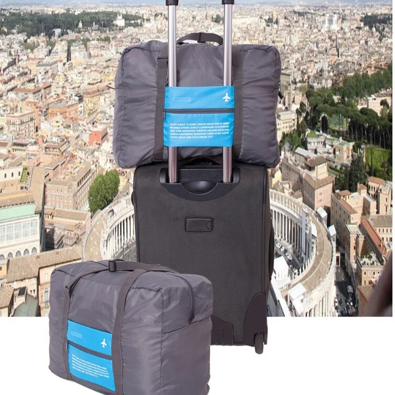 

2021 New Folding Travel Home Storage Bag Large Capacity Waterproof Flight Bag Portable Male Bag Travel Bag Female