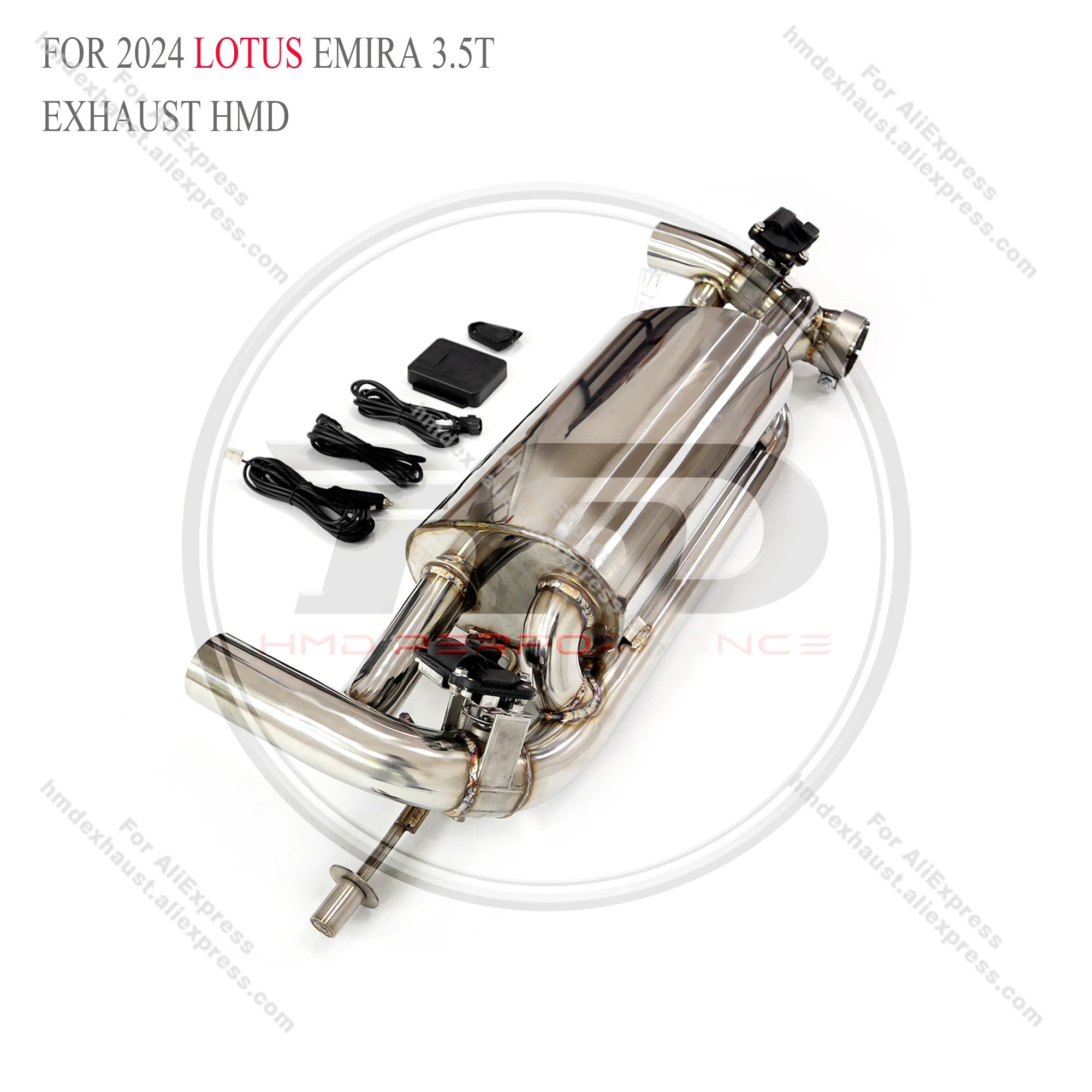 HMD выхлопной клапан из нержавеющей стали для Lotus Emira 3 5 T