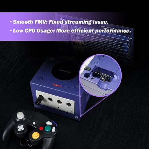 Адаптер SD-карты SD2SP2 V2.0 TF для Gamecube Serial Port 2,ładowarka Sdloader Smooth Fmv без Lag Низкое использование процессора