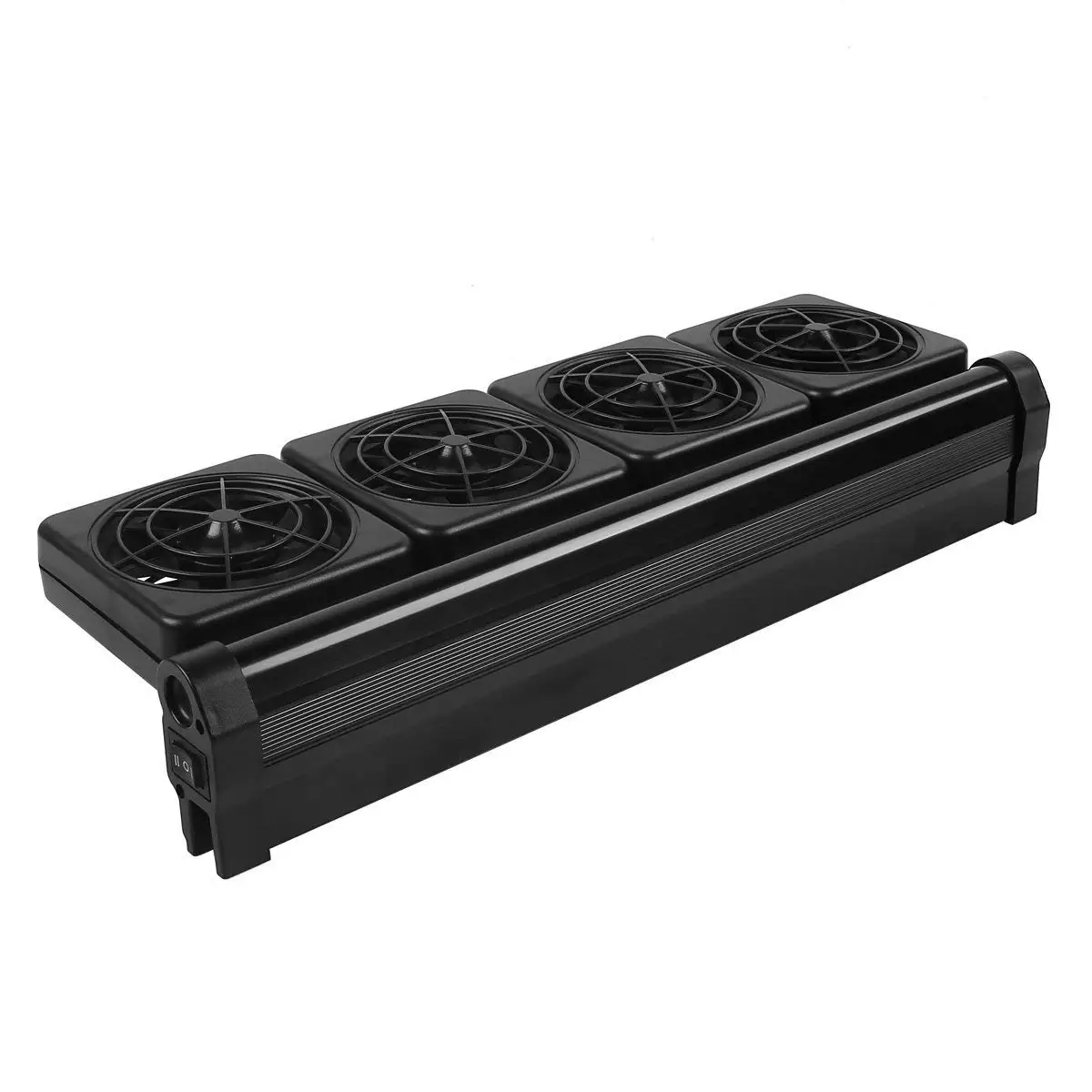 

Aquarium Adjustable Cooling Fans For Fish Tank 100-240V 4 Head (EU Plug)
