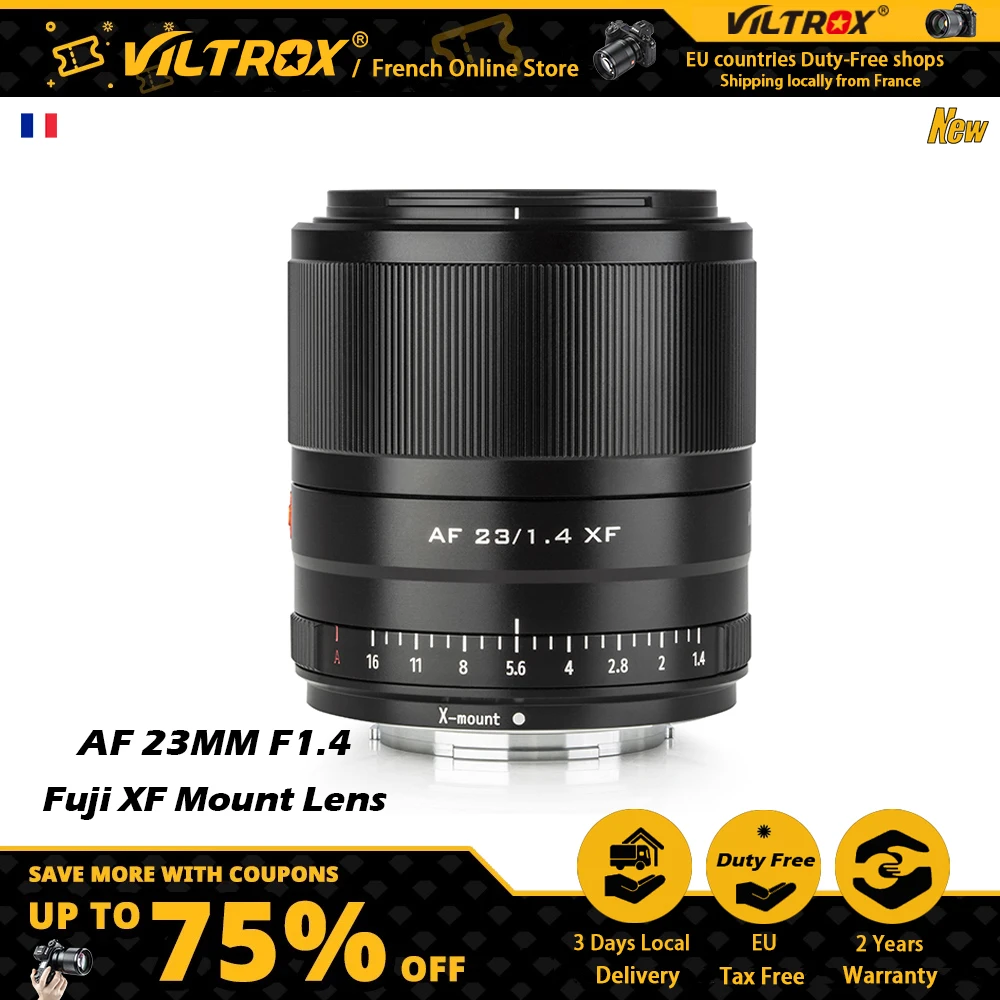 Viltrox 23 мм F1.4 портретный объектив с автофокусом и большой апертурой
