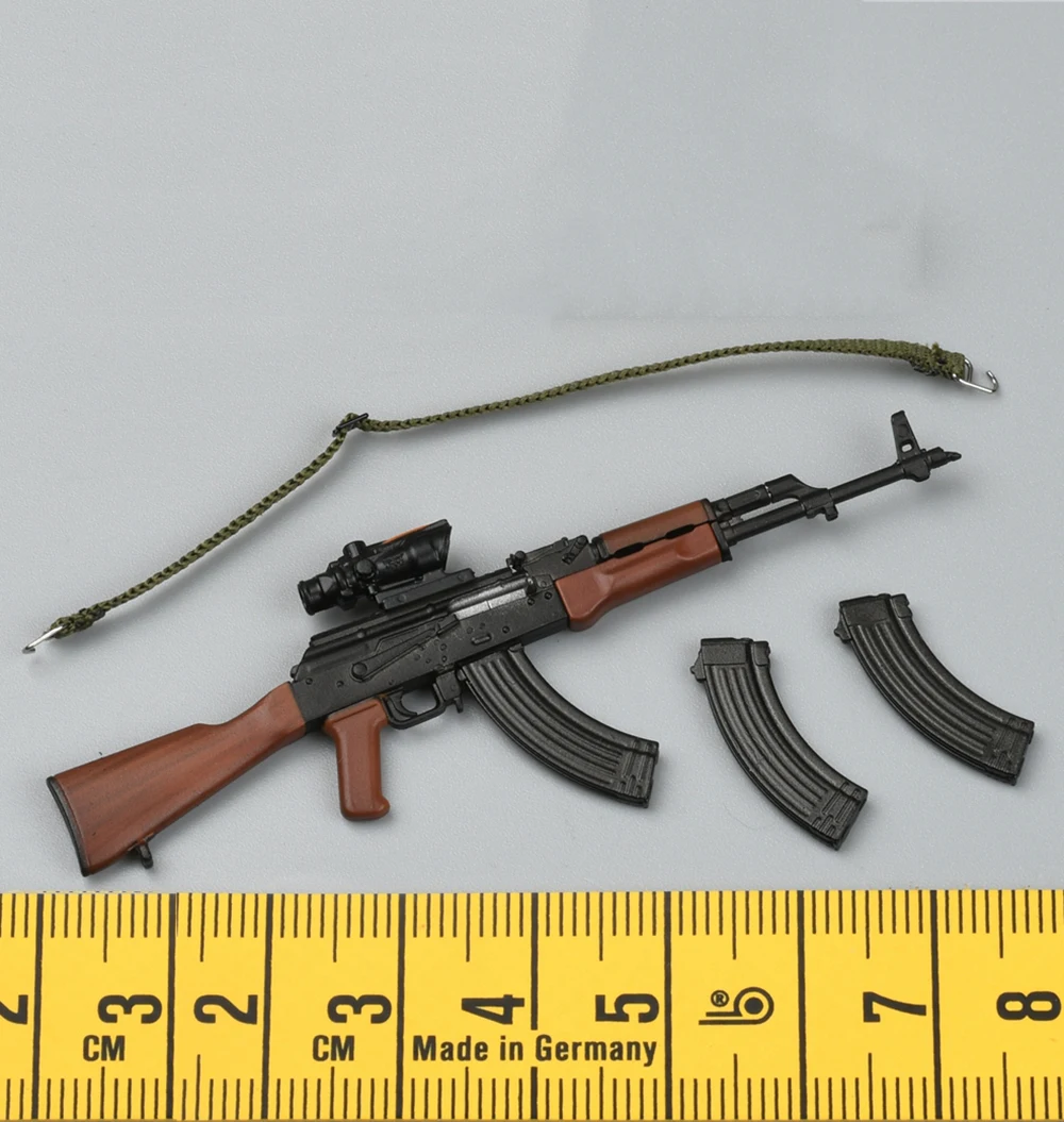 

1/12th SoldierStory SSG-001 Battlegrounds Winner Winner To Be Chicken Series Assault AKM Weapon Clips Model Doll Scene Component