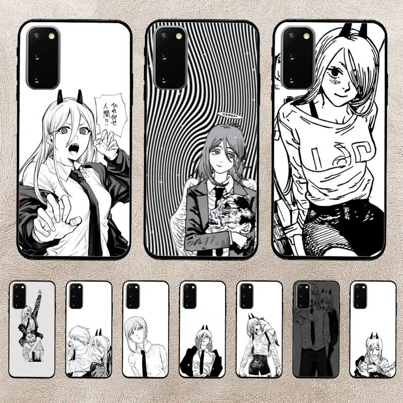 

Cartoon Anime Chainsaw Man Phone Case For Huawei Honor 10Lite 10i 20 8x 10 Funda 9lite 9xpro Back Coque