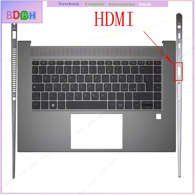 Новая клавиатура с подсветкой и верхняя крышка с подставкой для рук для ZBOOK 15S Studio Create G7 G8 (USUKSPLAFRITRU) – запчасти для компьютера (art.: 3920d8917c309) - 3920d8917c309