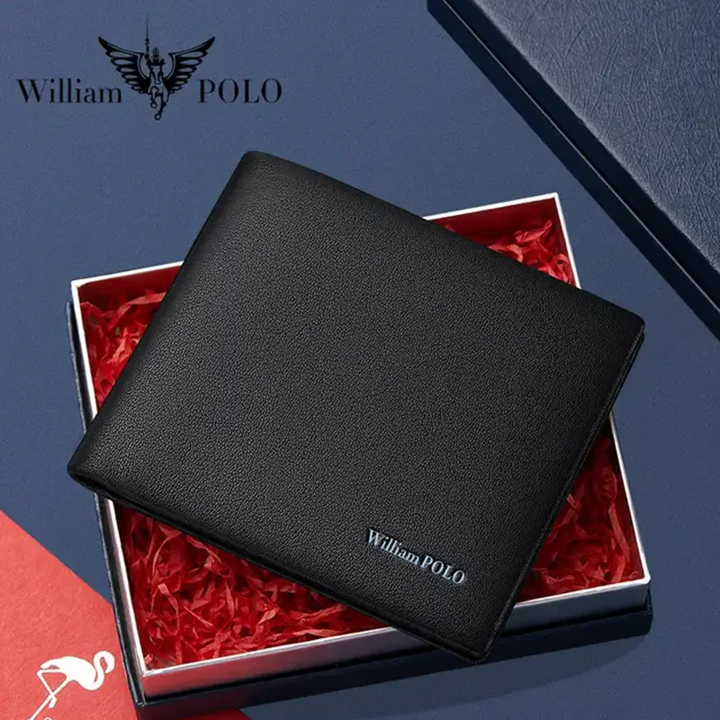 Рисунок 6 - Короткий кошелек из натуральной кожи для мужчин