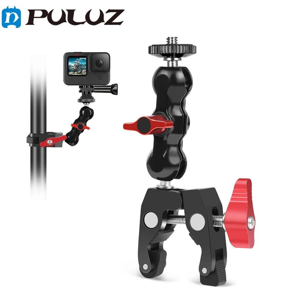 

Magic Arm Ball Mount Clamp Crab Pliers Clip Multi-function