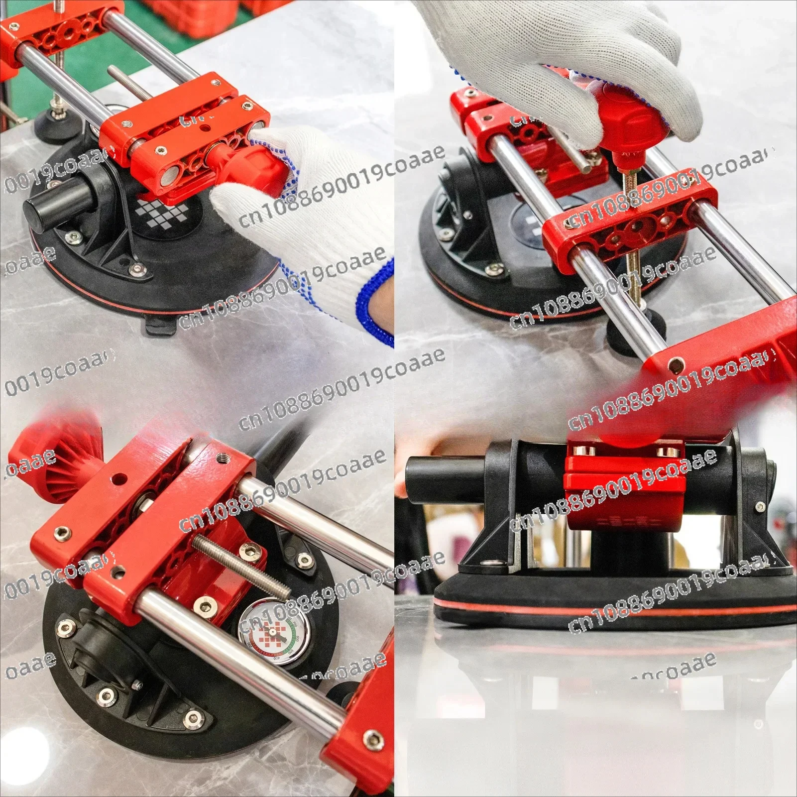 Регулируемая присоска под прямым углом Shijing 6-дюймовый вакуумный всасывающий