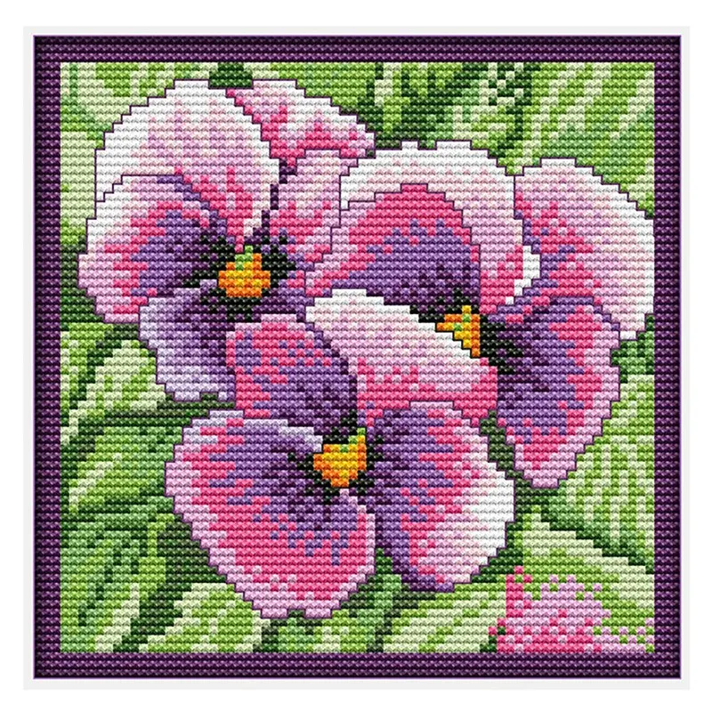 

Наборы для вышивки крестиком штампованный полный ассортимент комплектов для начинающих DIY 11CT 3 нити-спинка для девочек