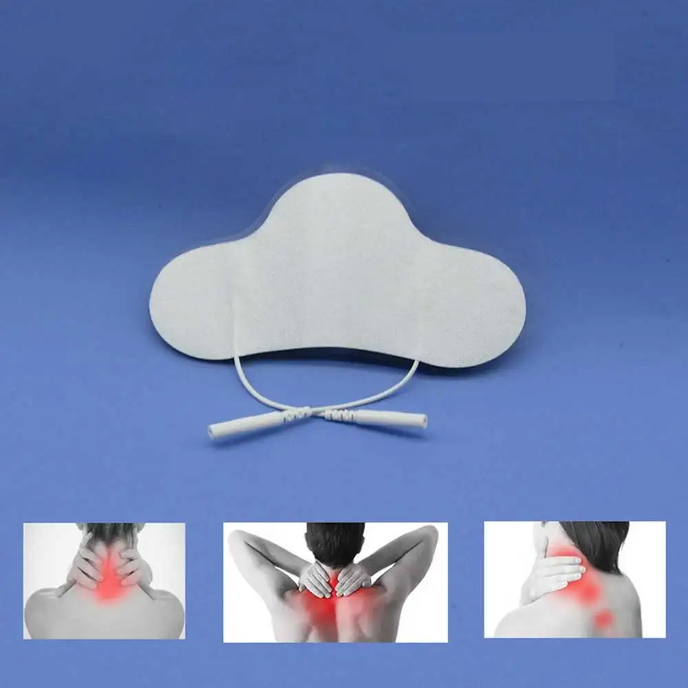 Стимулятор нервных мышц силиконовый гель электродные подушечки EMS нетканые