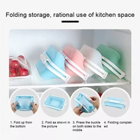 kitchen silicone reusable food storage bag
