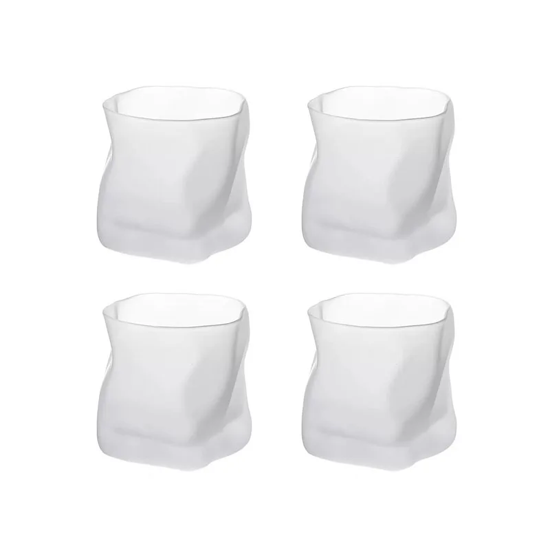 280 мл 4 шт. набор креативная матовая крученая чашка посуда для напитков чашки сока