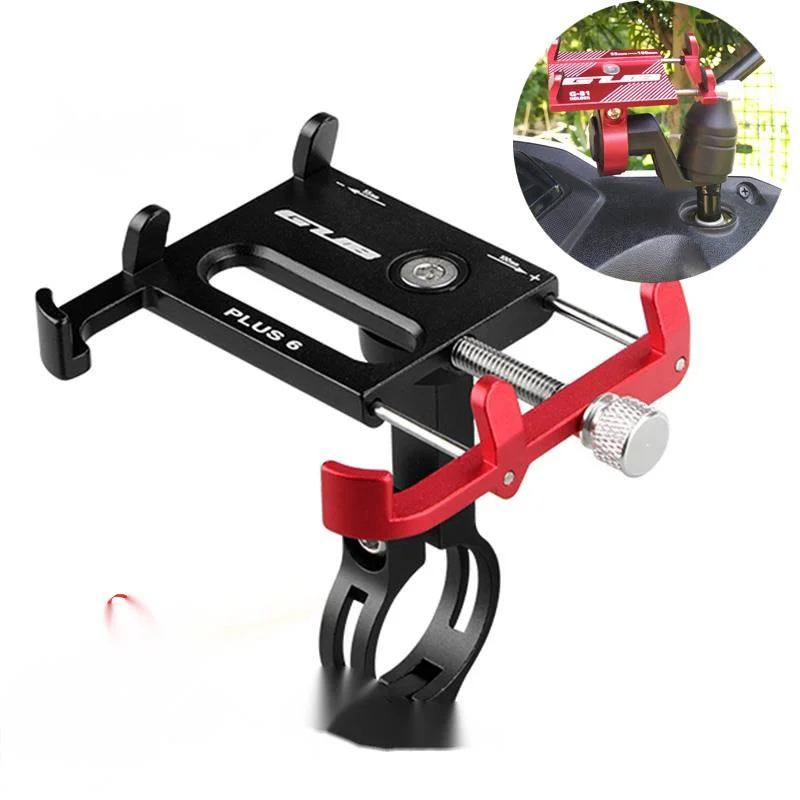 

Aluminum Bicycle Mobile Phone Holders Stands quadlock For Motorcycle Moto Bike phone support Universal MTB Cellphone Hoolder