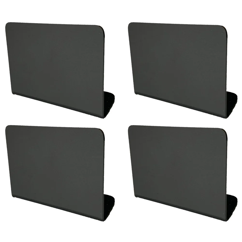 

4 Small Blackboard Desktop Display Mini Chalkboard Decoration Message Board for Party Wedding