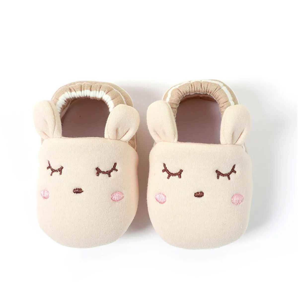 

Baby Shoes For Newborn Cute Animal Pig Fox Pattern Baby Boys Girls Infant Toddler Soft Sole Crib Shoes Anti-Slip First Walker