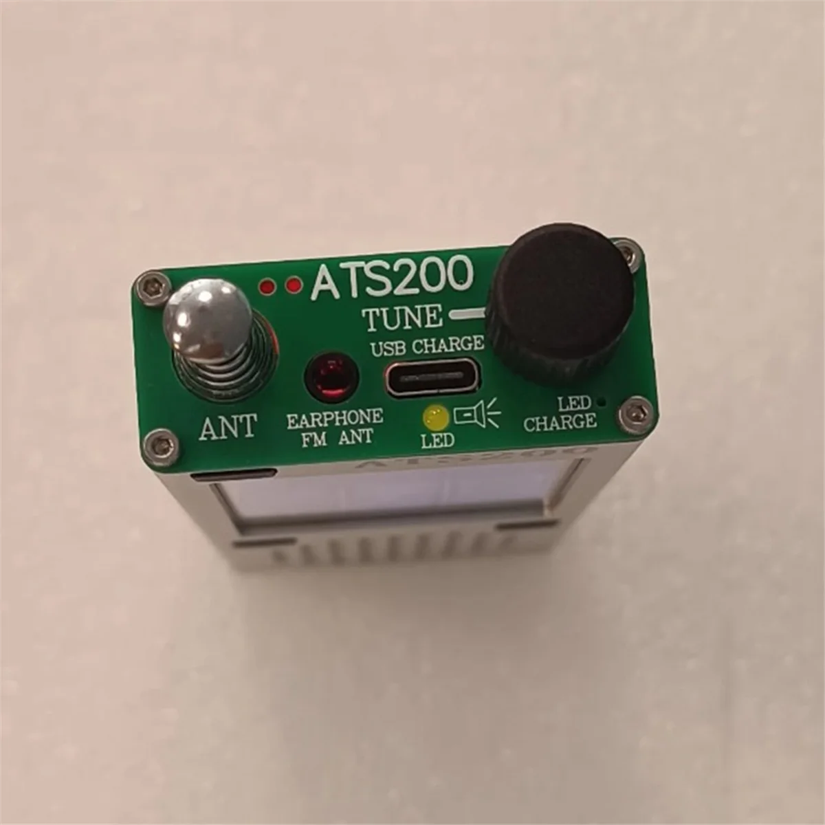 Новое радио авиационного диапазона ATS200 FM SI4732+ESP32+Bluetooth+2 4-дюймовый сенсорный