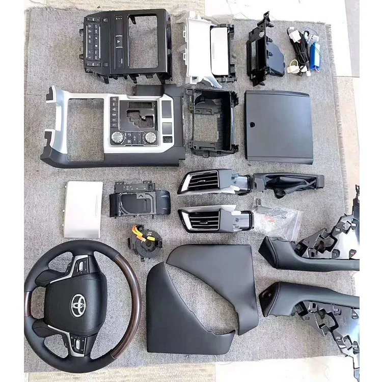 

land cruiser parts interior upgrade kit LC200 interior Conversion kit to 2020. Interior facelift kit Car Accessories