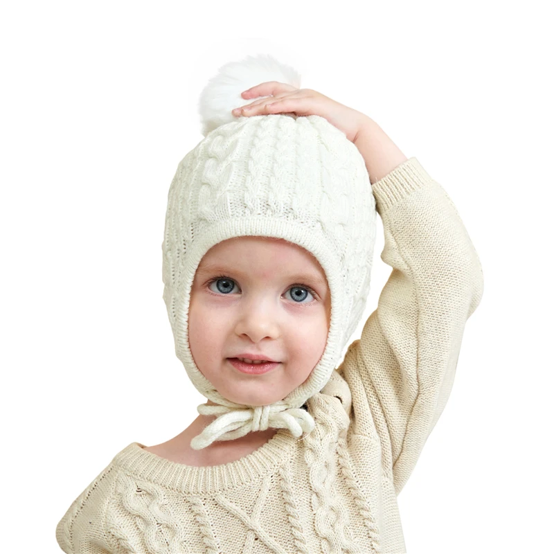 

Зимние теплые вязаные однотонные облегающие шапки для девочек и мальчиков, повседневная обтягивающая детская шапка, дешевая детская шапка, Детские облегающие Шапки для малышей, шапки