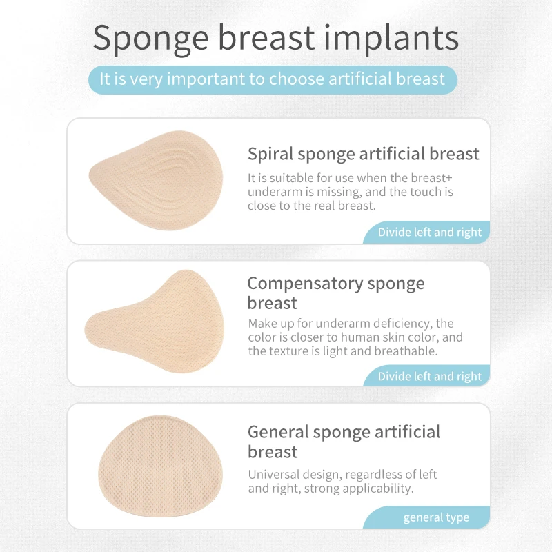 RJ8002 Sexy Postoperative Breast Patient Bra Thin Non-marking Bra Combination Set Without Steel Ring Prosthetic Pad