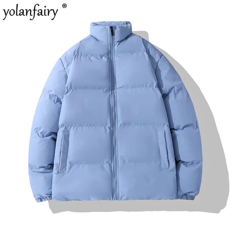 

New Couples' Cotton Clothes Men Clothing Bread Jackets for Women Clothing Loose Korean Thick Padded Coats Winter Jacket Men FCY