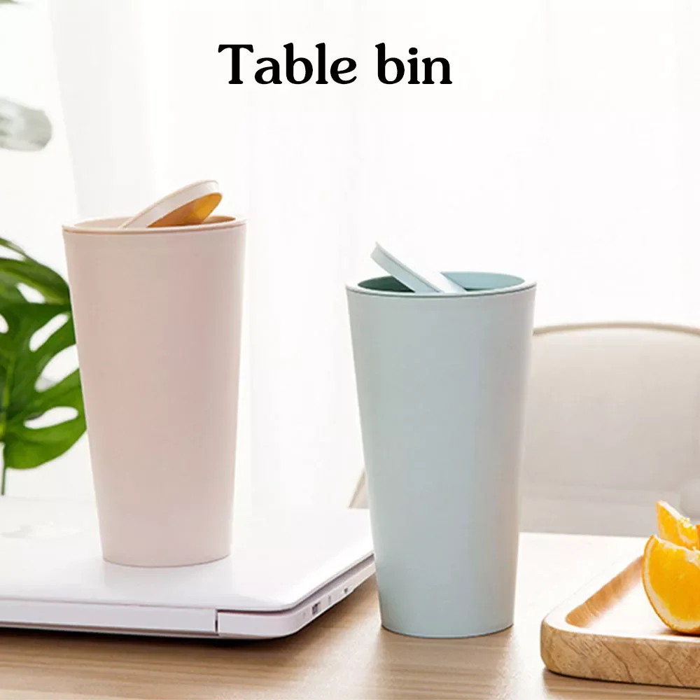 

Garbage Can Office Table Trash Bin Home Room Garbage Dust Case Holder Bin Car Basket Car Auto Accessories Desktop Waste Bin