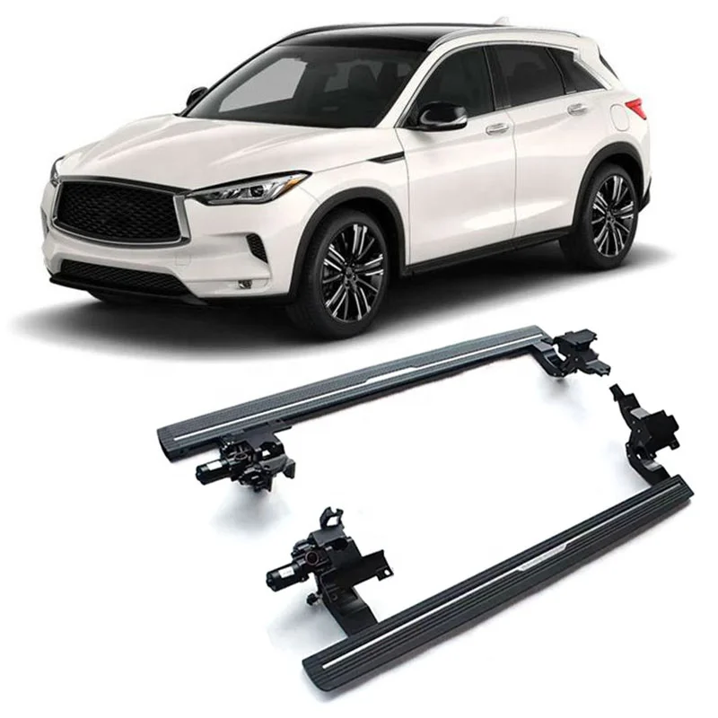 Фото Модификация автомобиля 4x4, аксессуары, авто Powerstep, электрическая боковая ступенька, педаль для Infiniti 2013 + QX50 QX60 QX70 QX80 QX №1