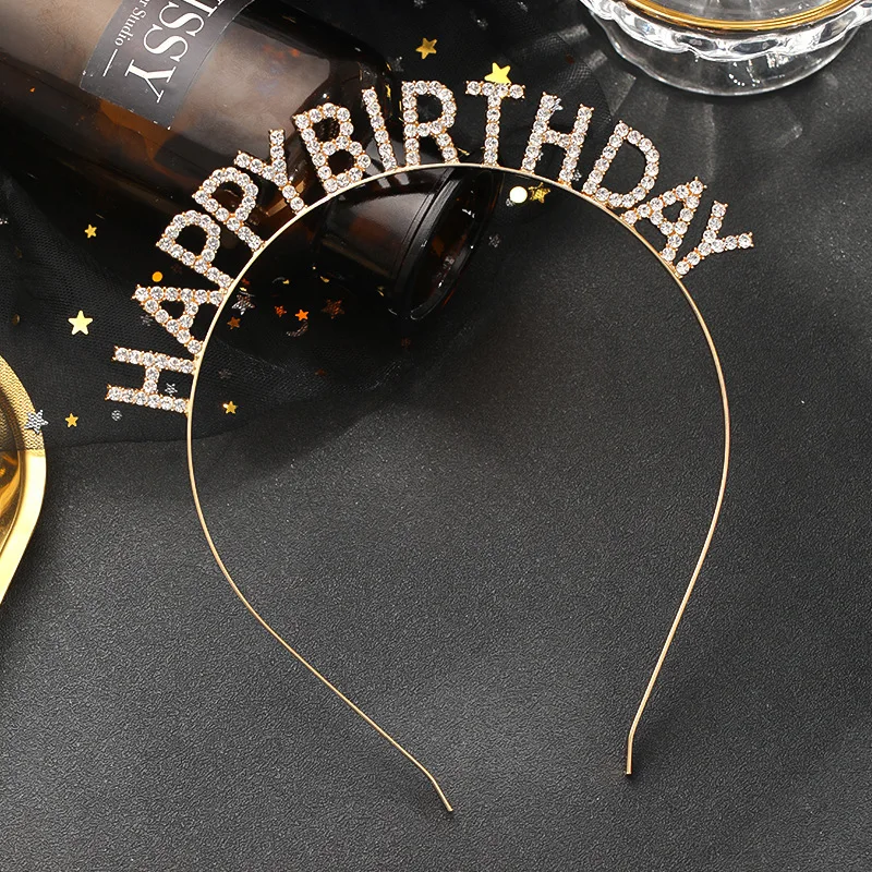 Повязки на голову в розовом золотом серебряном цвете обруч для волос день