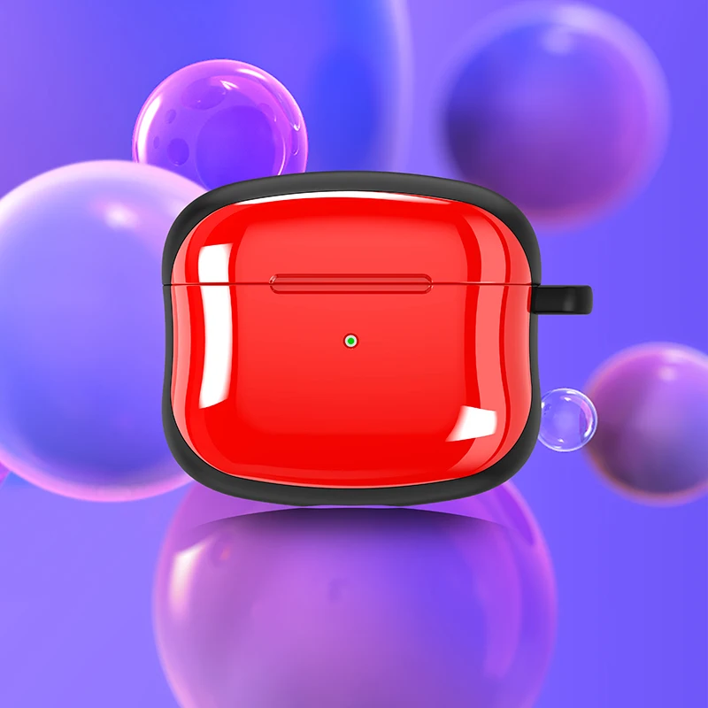 Чехол для Airpods Pro Чехол 3-го поколения ТПУ PC защитный чехол для Apple AirPods 3 2 Чехол роскошные аксессуары для наушников крючки