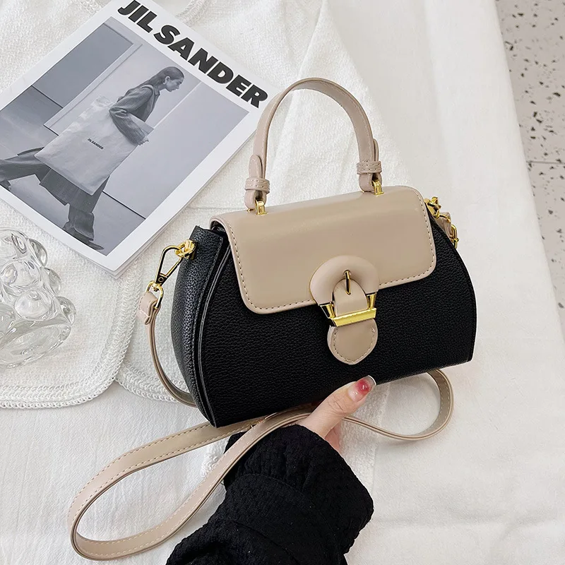 

Маленькая французская сумка-мессенджер для женщин, трендовая женская сумка через плечо, модные женские сумки через плечо, Универсальные Су...