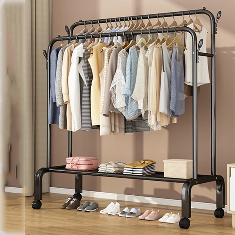 

Space Saving Standing Clothes Rack Library Nordic Bedrrom Clothes Rack Garment Perchero Pared Furniture Living Room LQQ35XP